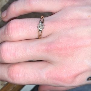 10k gold Promise ring